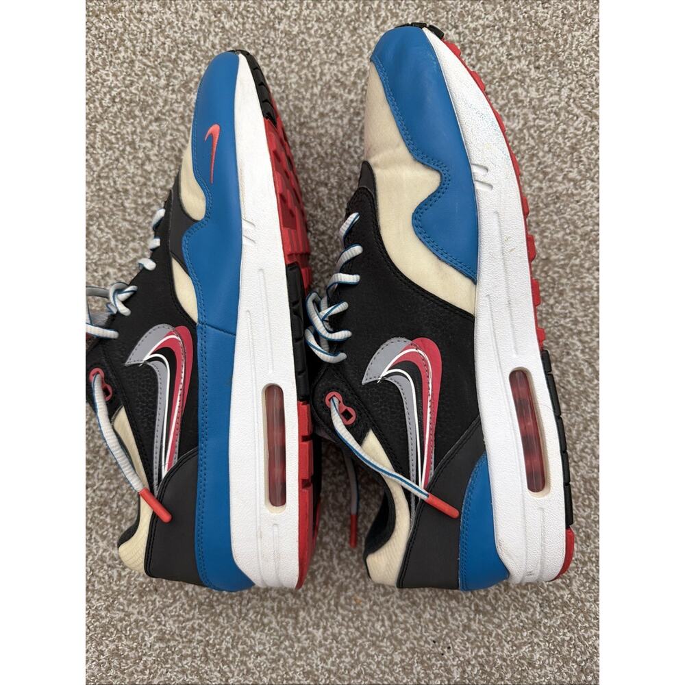 Nike Mens Air Max 1 CT1623-001 Multicolor Lace Up Low Top Sneaker Shoes Sz 13 - Picture 7 of 8